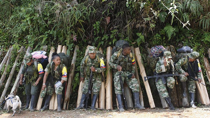 FARC silah teslim sonrası